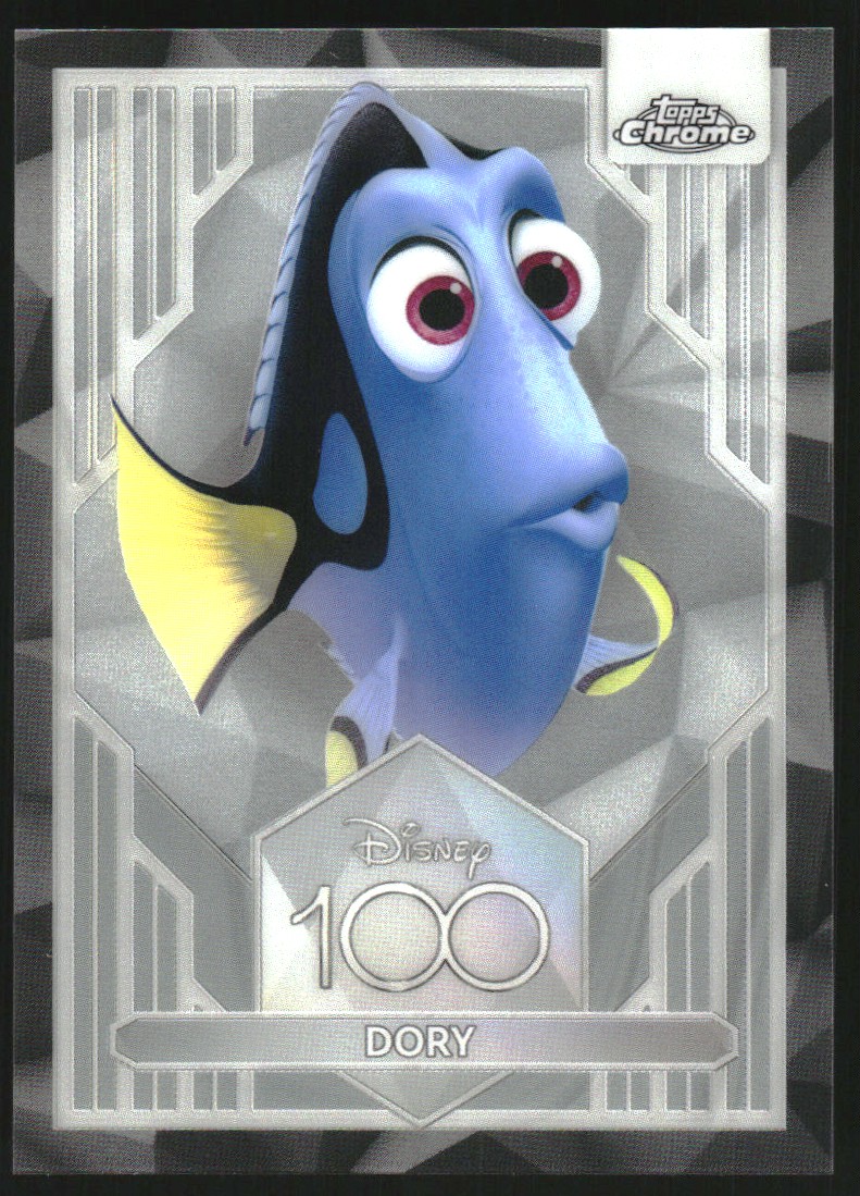 2023 Topps Chrome Disney100 Orange Wave Dory /25 #53 PSA 9 MINT on