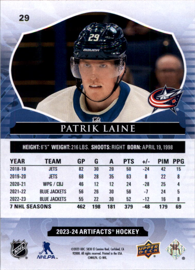 2023-24 Artifacts Hockey Card Pick (Base)