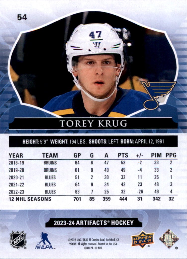 2023-24 Artifacts Hockey Card Pick (Base)