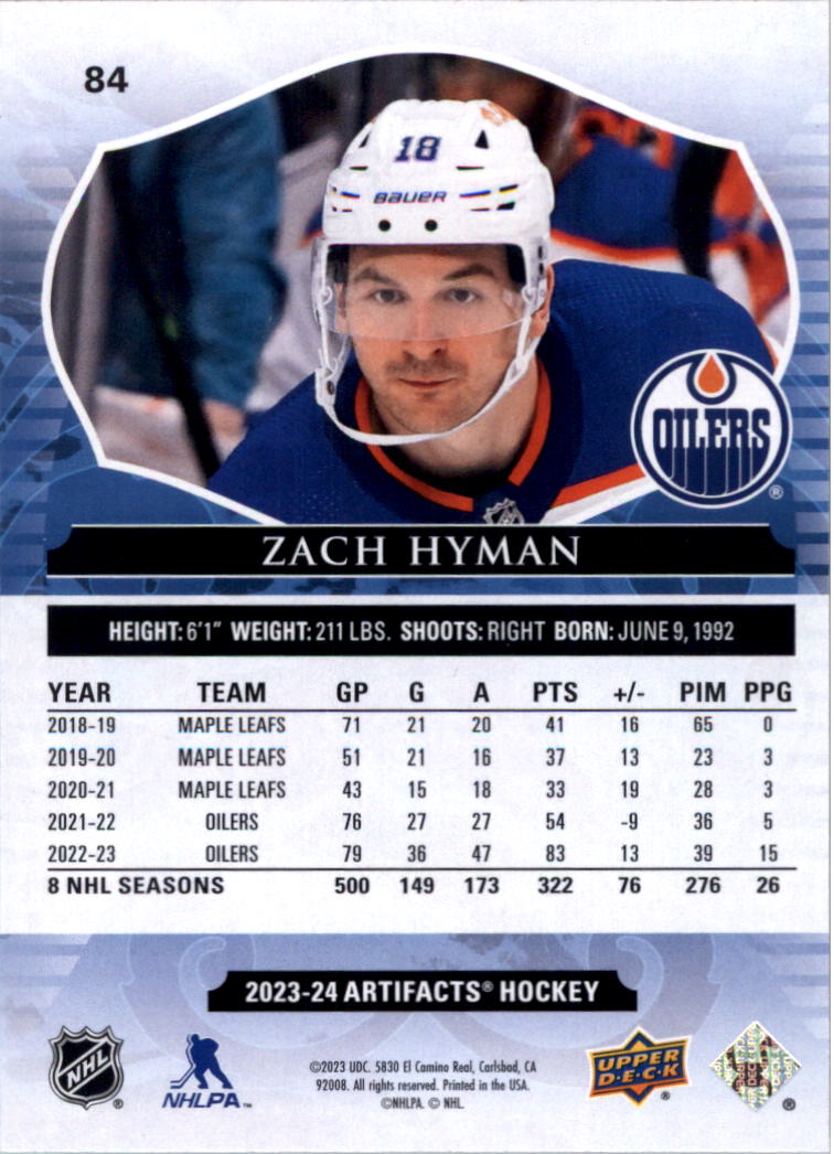 2023-24 Artifacts Hockey Card Pick (Base)