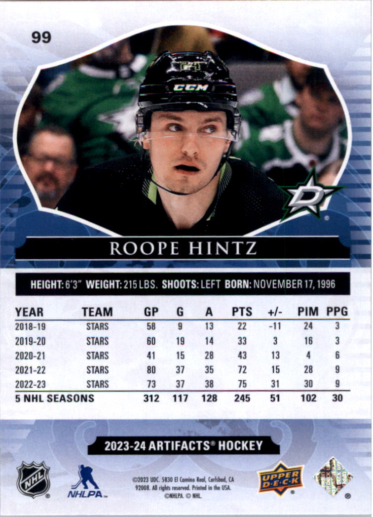 2023-24 Artifacts Hockey Card Pick (Base)