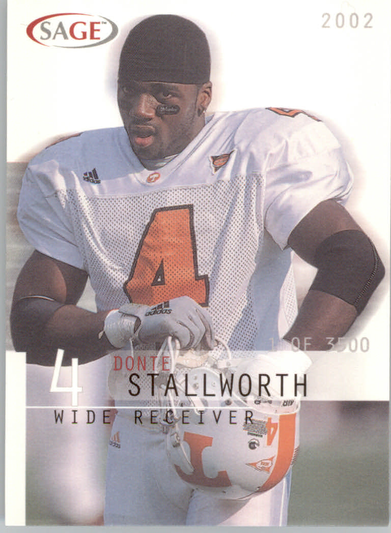 2002 Sage Football "Main Set" Base Cards - Picture 16 of 17