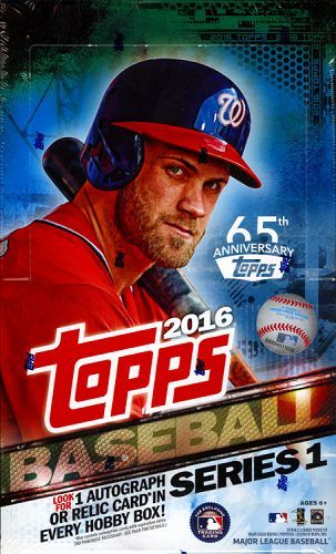 2016 Topps Baseball Series 1 HOBBY Box