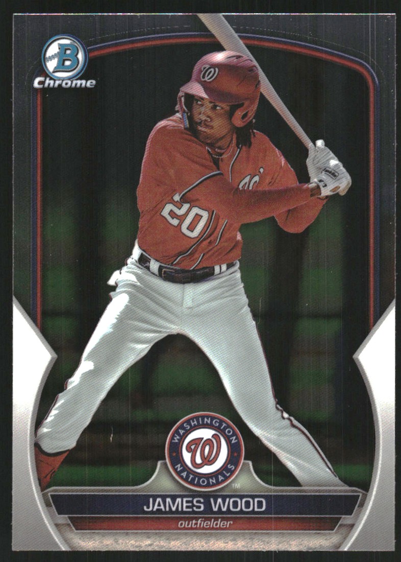 2023 Bowman Chrome Draft #BDC70 James Wood
