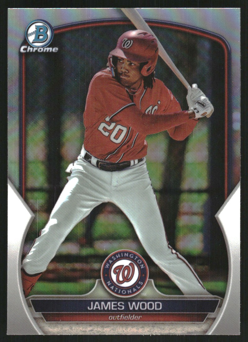 2023 Bowman Chrome Draft Refractors #BDC70 James Wood