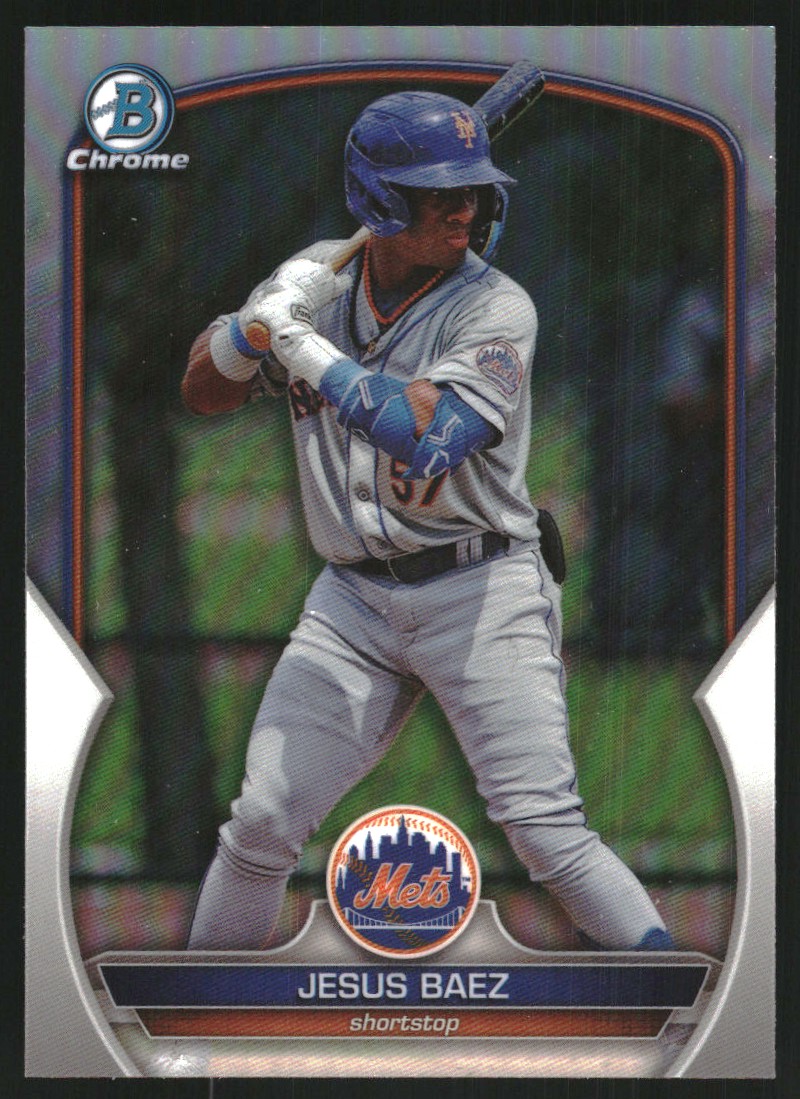 2023 Bowman Chrome Draft Refractors #BDC108 Jesus Baez