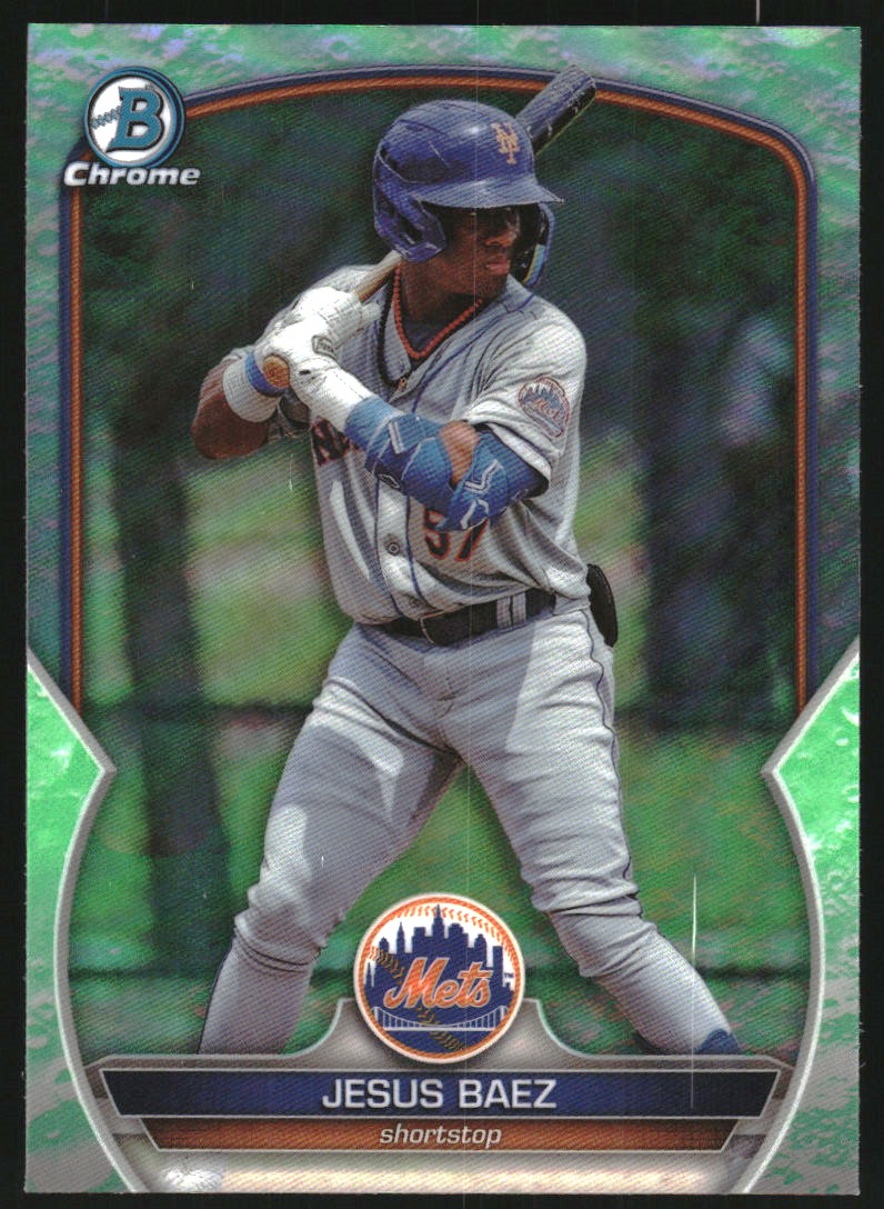 2023 Bowman Chrome Draft Lunar Glow Refractors #BDC108 Jesus Baez