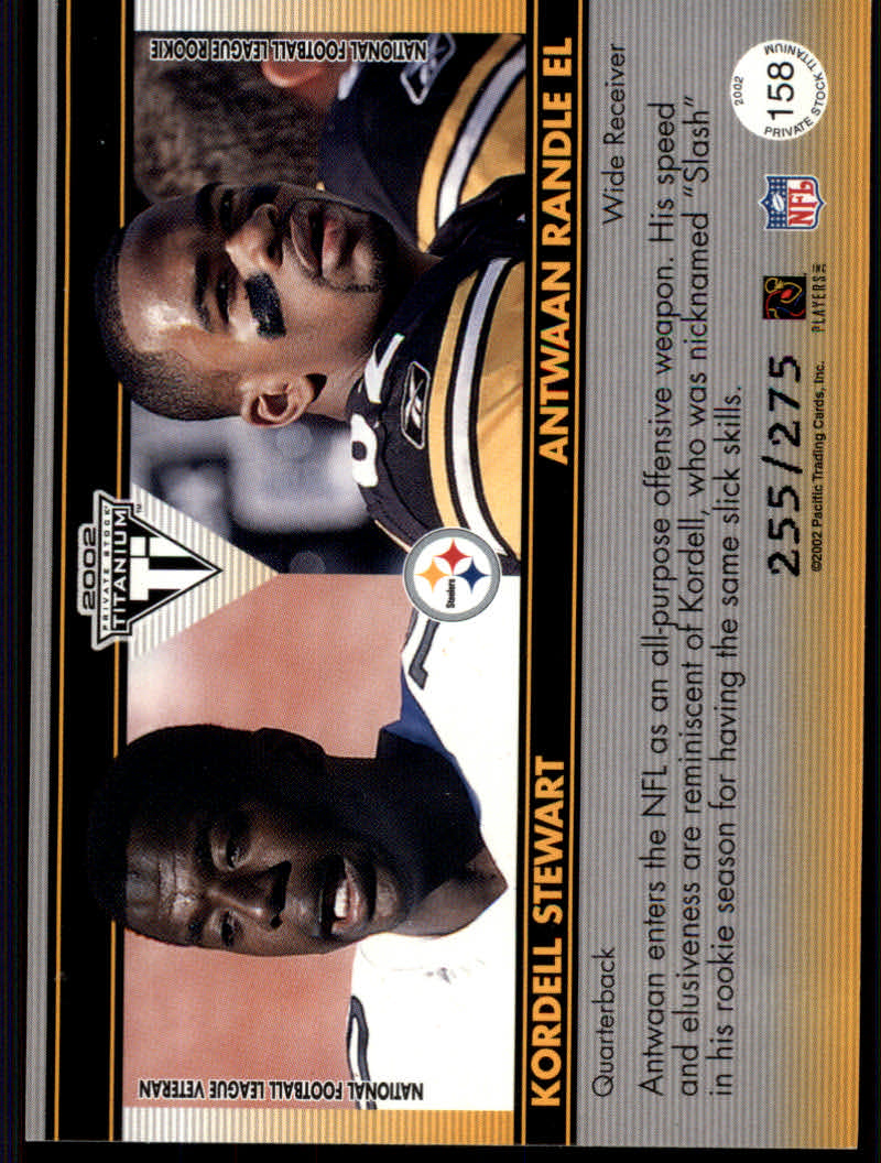 2002 Titanium (Pacific) Football Cards - Picture 23 of 48