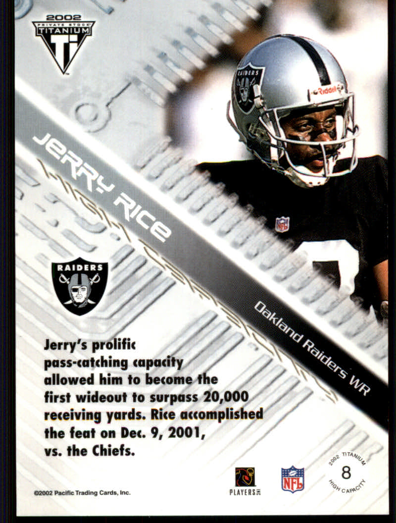 2002 Titanium (Pacific) Football Cards - Picture 9 of 48