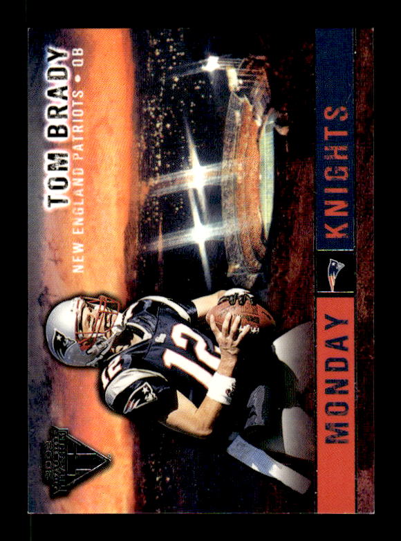 2002 Titanium Monday Knights #9 Tom Brady