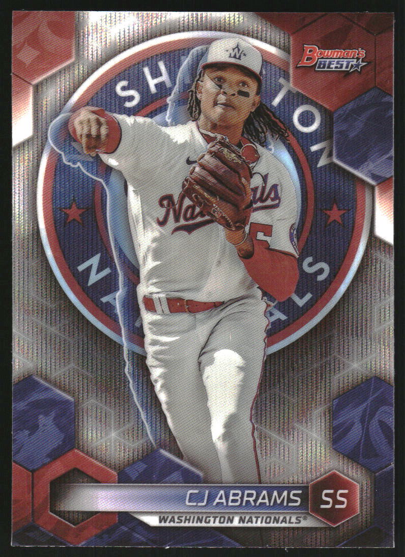 2023 Bowman's Best Wave Refractors #41 CJ Abrams