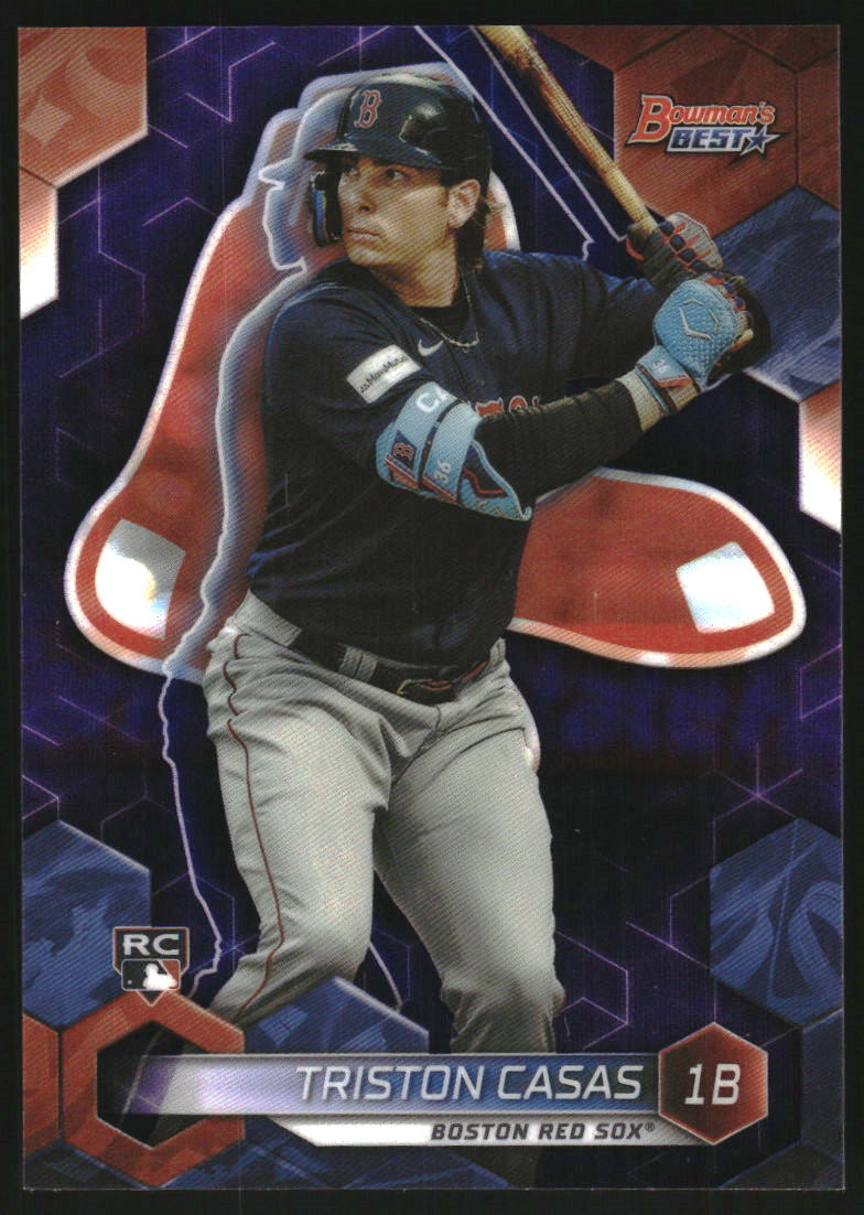 2023 Bowman's Best Purple Refractors #51 Triston Casas /250