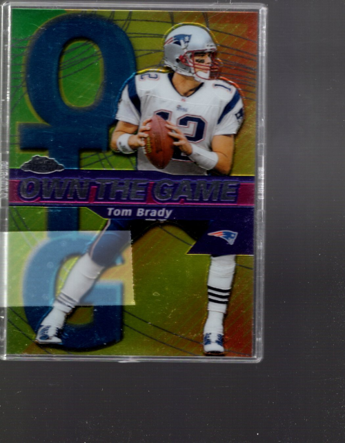 2002 Topps Chrome Own the Game #OG7 Tom Brady