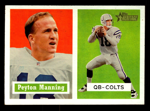 2002 Topps Heritage #86 Peyton Manning