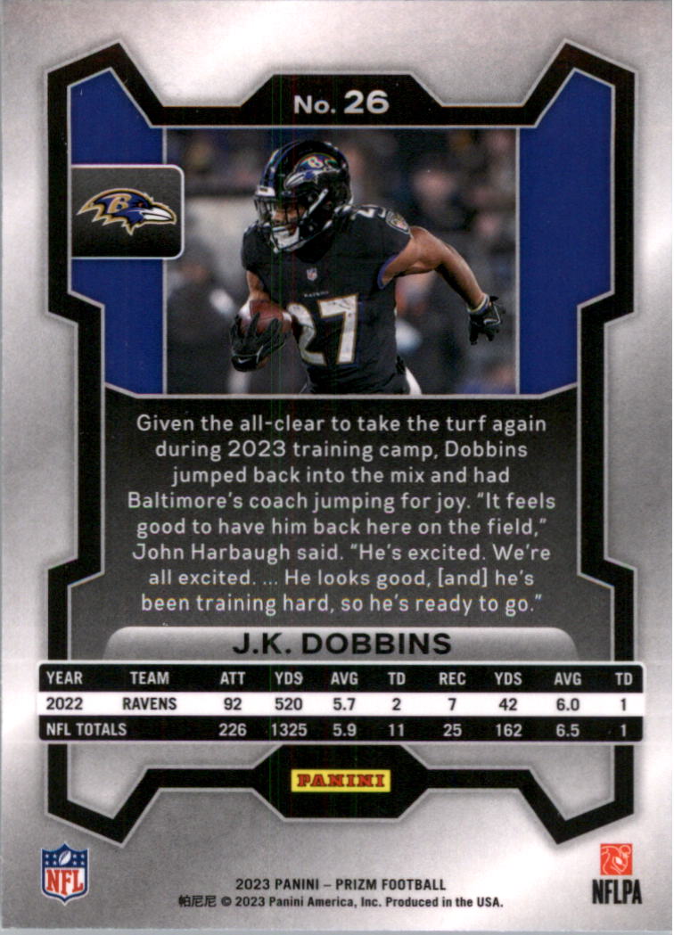 2023 Panini Prizm Football Card Pick (Base) 1-250