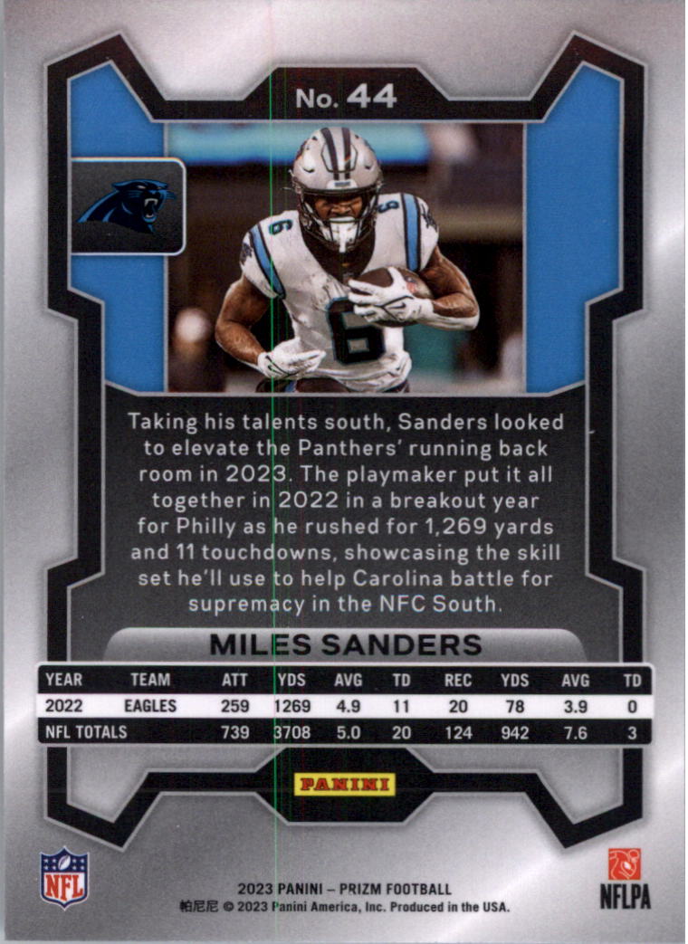 2023 Panini Prizm Football Card Pick (Base) 1-250