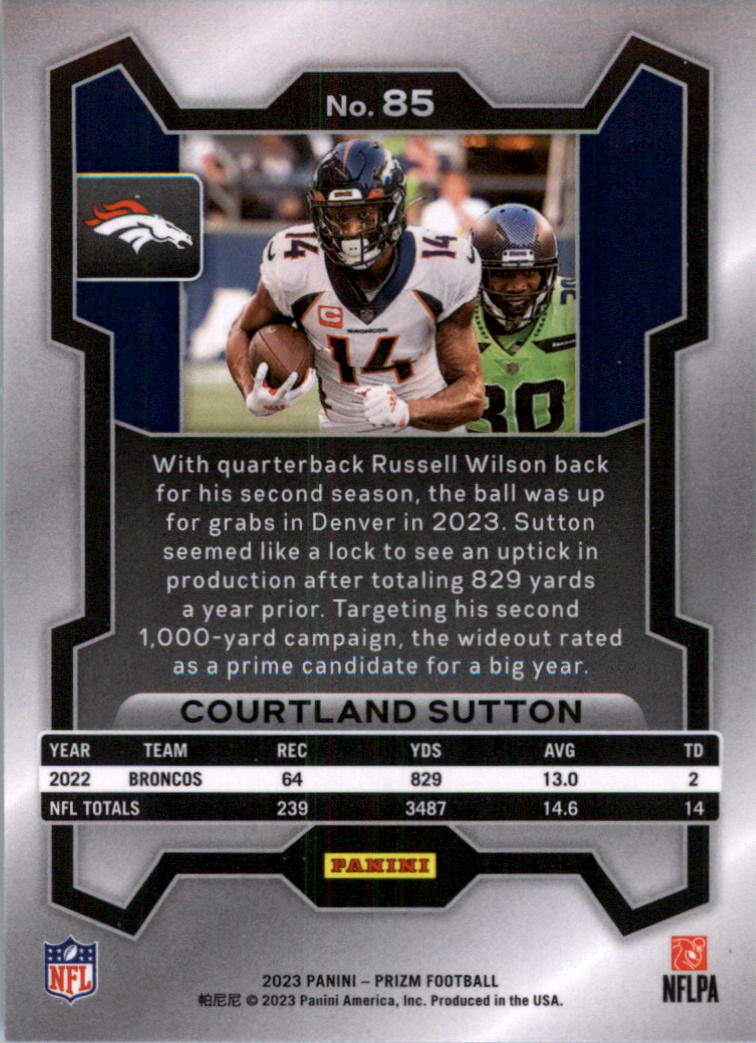 2023 Panini Prizm Football Card Pick (Base) 1-250