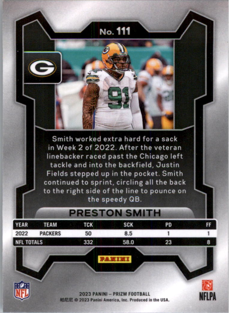 2023 Panini Prizm Football Card Pick (Base) 1-250