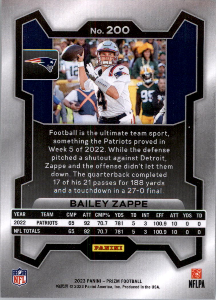 2023 Panini Prizm Football Card Pick (Base) 1-250