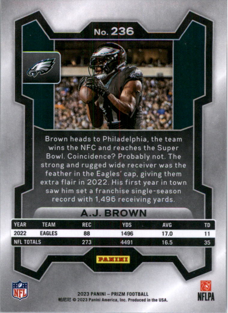 2023 Panini Prizm Football Card Pick (Base) 1-250