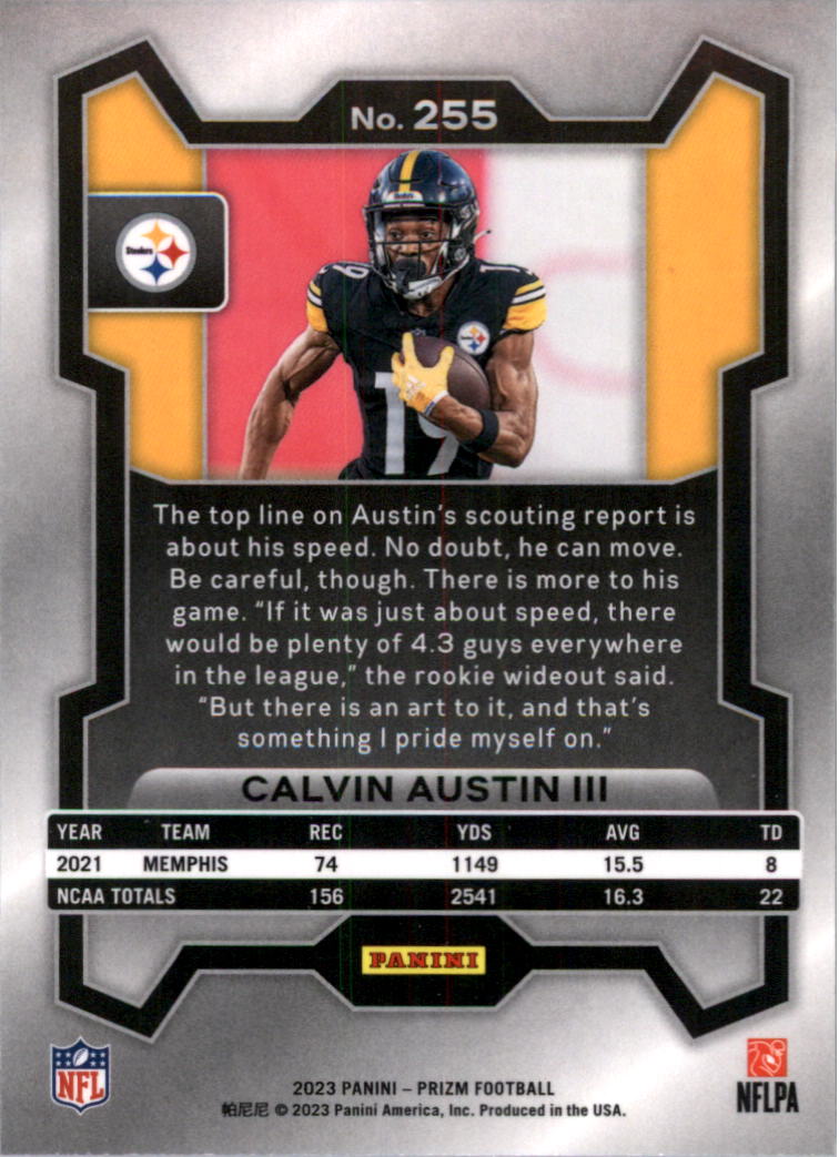 2023 Panini Prizm Football Card Pick (Base) 251-400