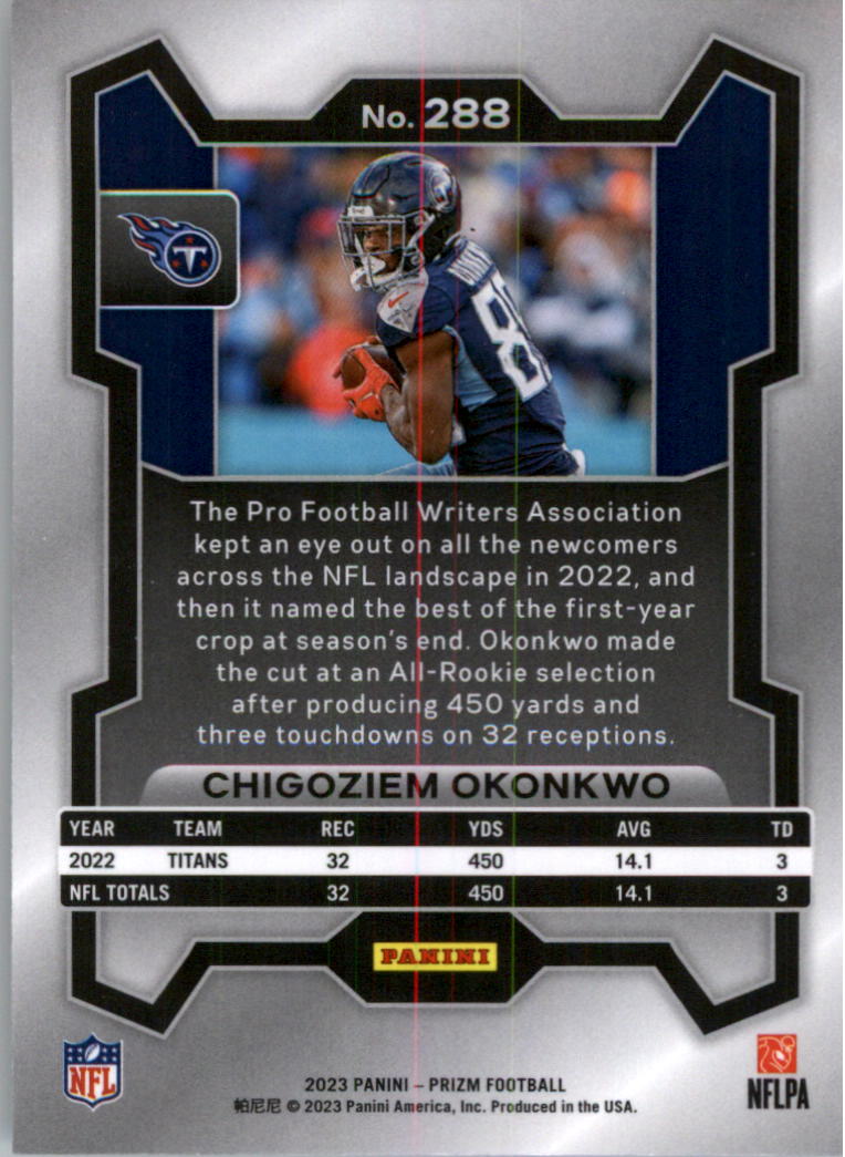 2023 Panini Prizm Football Card Pick (Base) 251-400