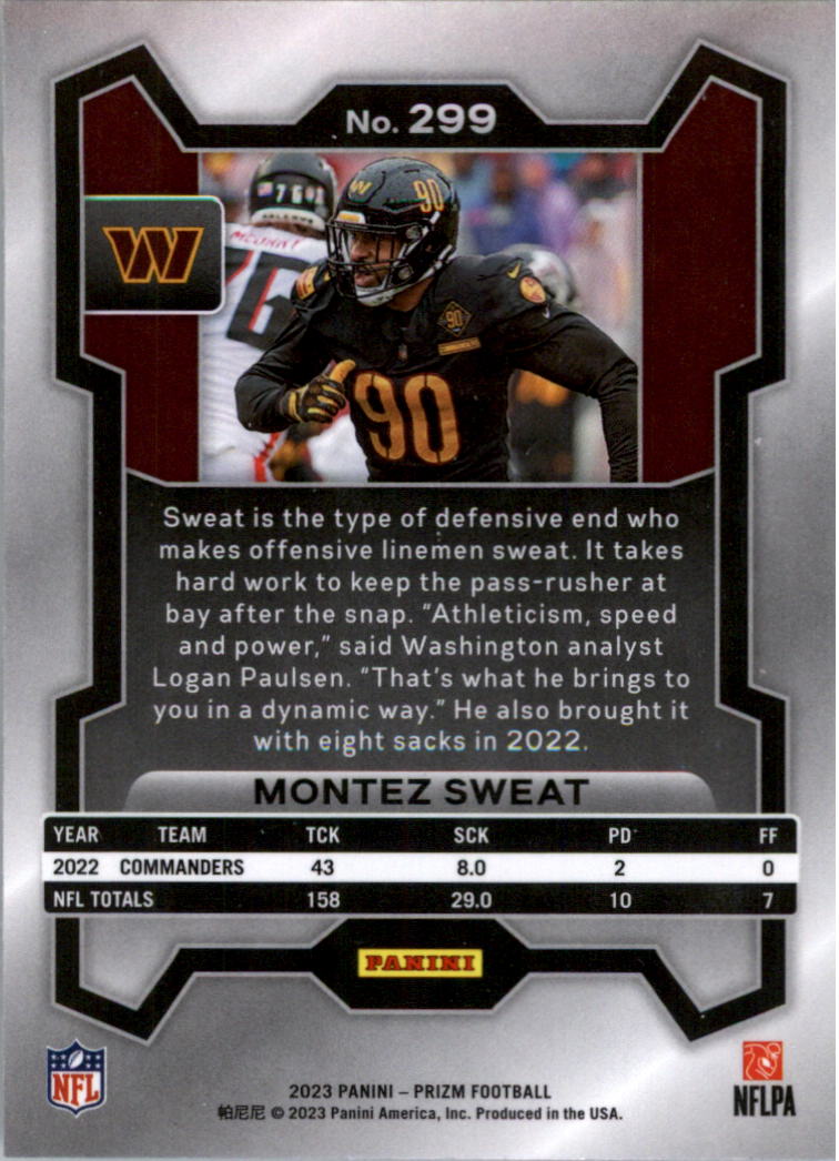 2023 Panini Prizm Football Card Pick (Base) 251-400