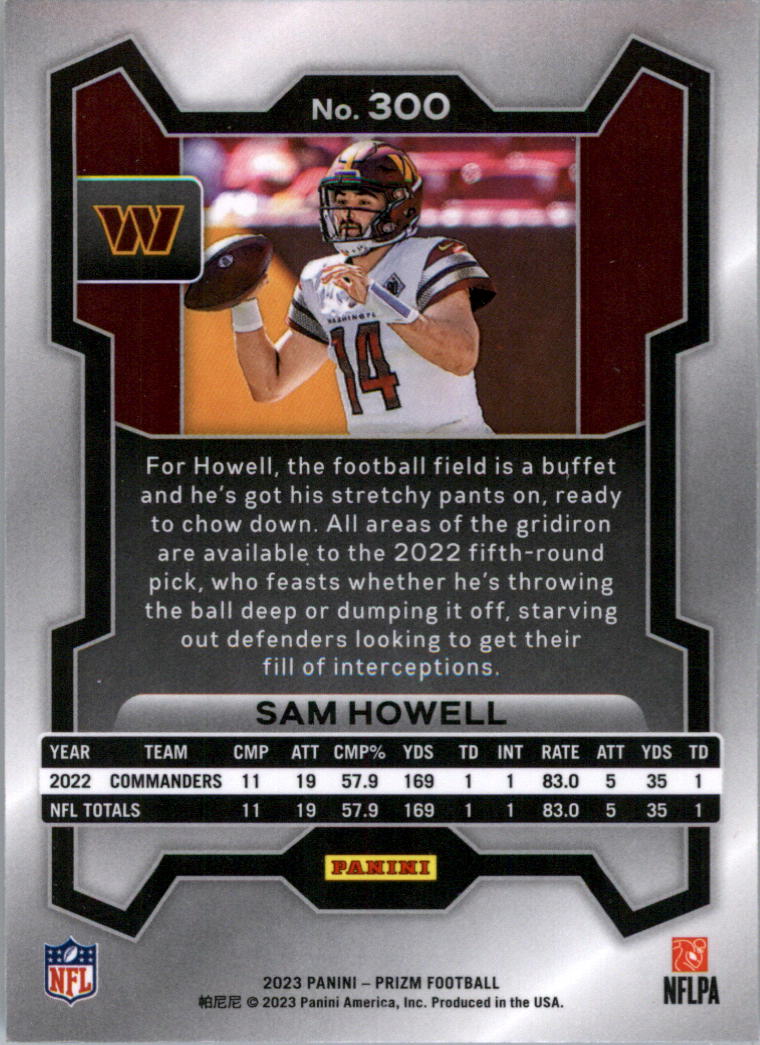 2023 Panini Prizm Football Card Pick (Base) 251-400