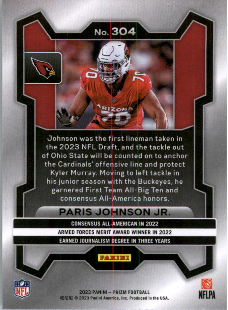 2023 Panini Prizm Football Card Pick (Base) 251-400