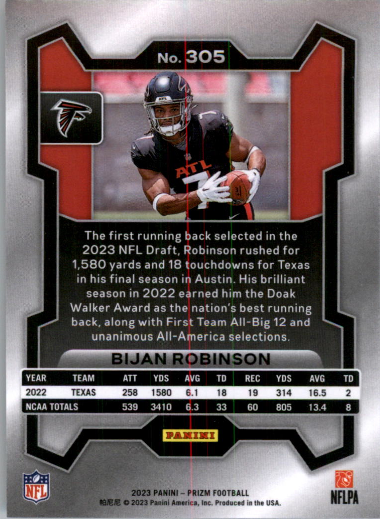 2023 Panini Prizm Football Card Pick (Base) 251-400