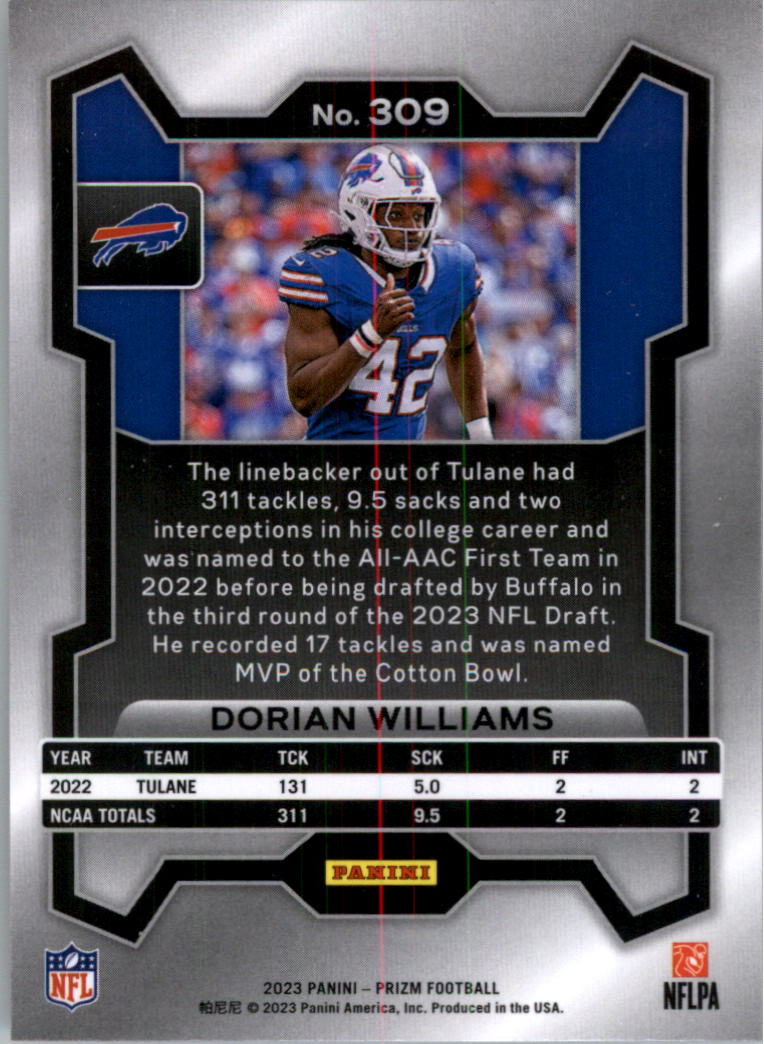 2023 Panini Prizm Football Card Pick (Base) 251-400