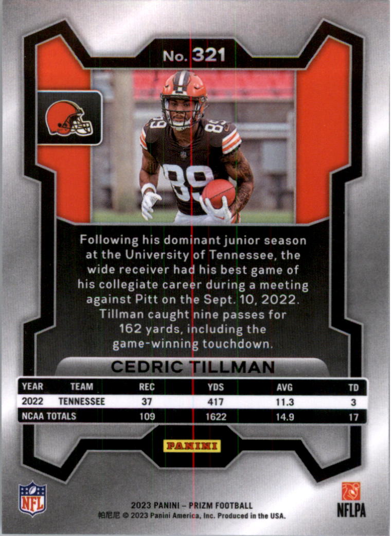 2023 Panini Prizm Football Card Pick (Base) 251-400