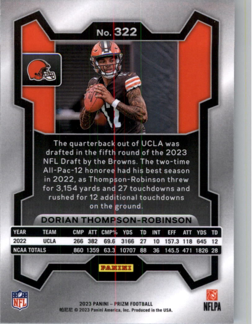 2023 Panini Prizm Football Card Pick (Base) 251-400