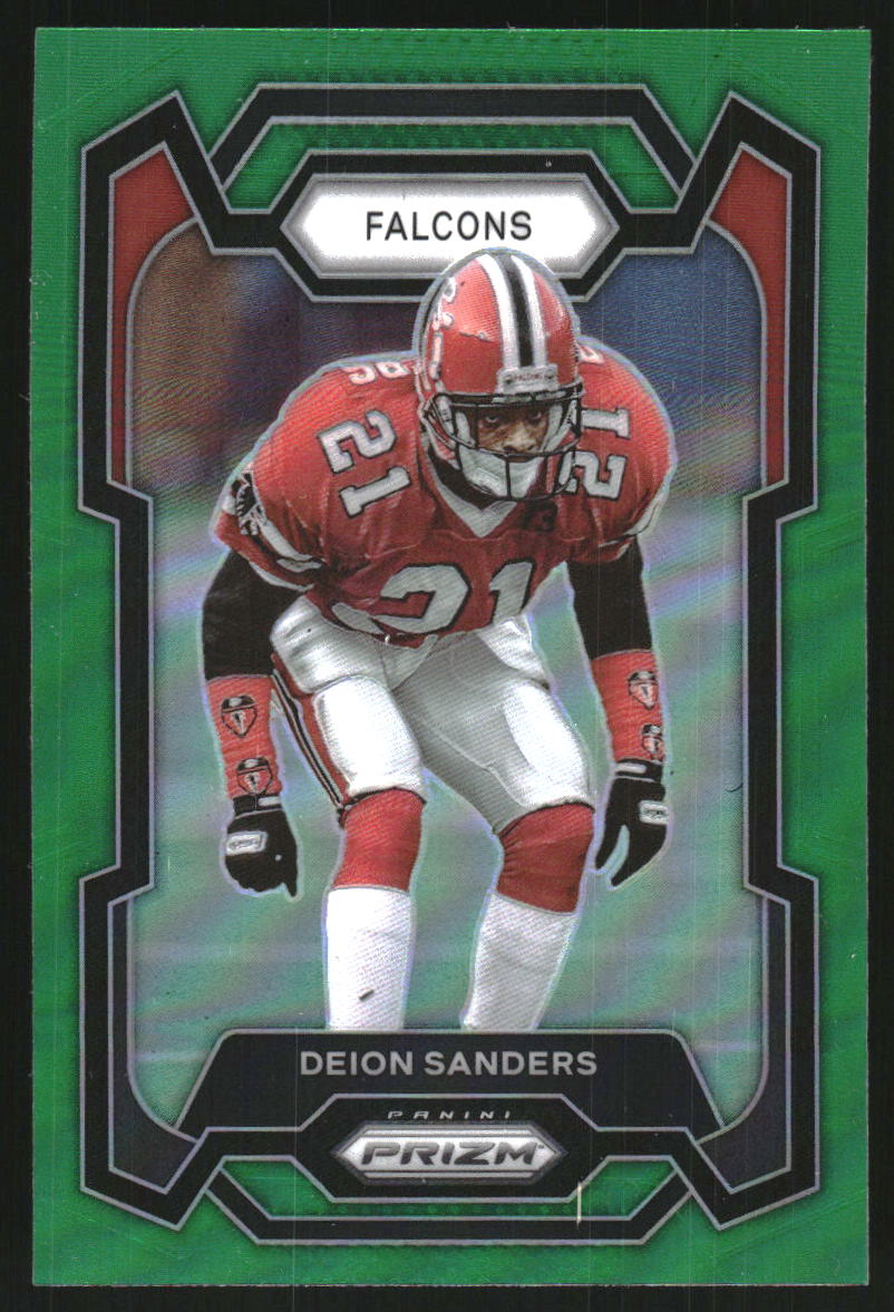 2023 Panini Prizm Prizms Green #15 Deion Sanders