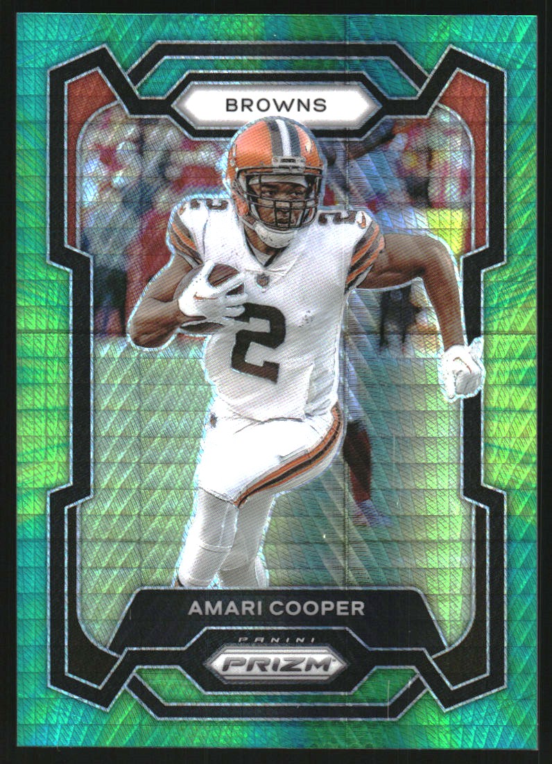 2023 Panini Prizm Prizms Hyper #64 Amari Cooper