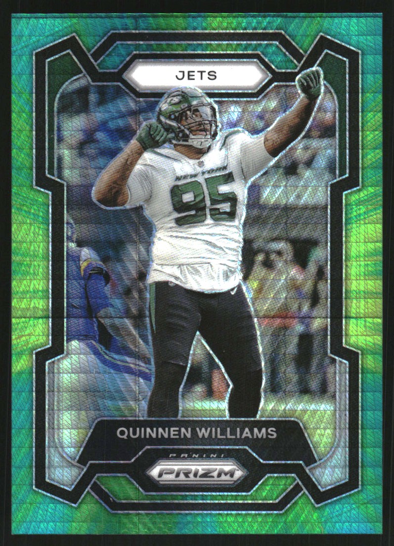 2023 Panini Prizm Prizms Hyper #234 Quinnen Williams