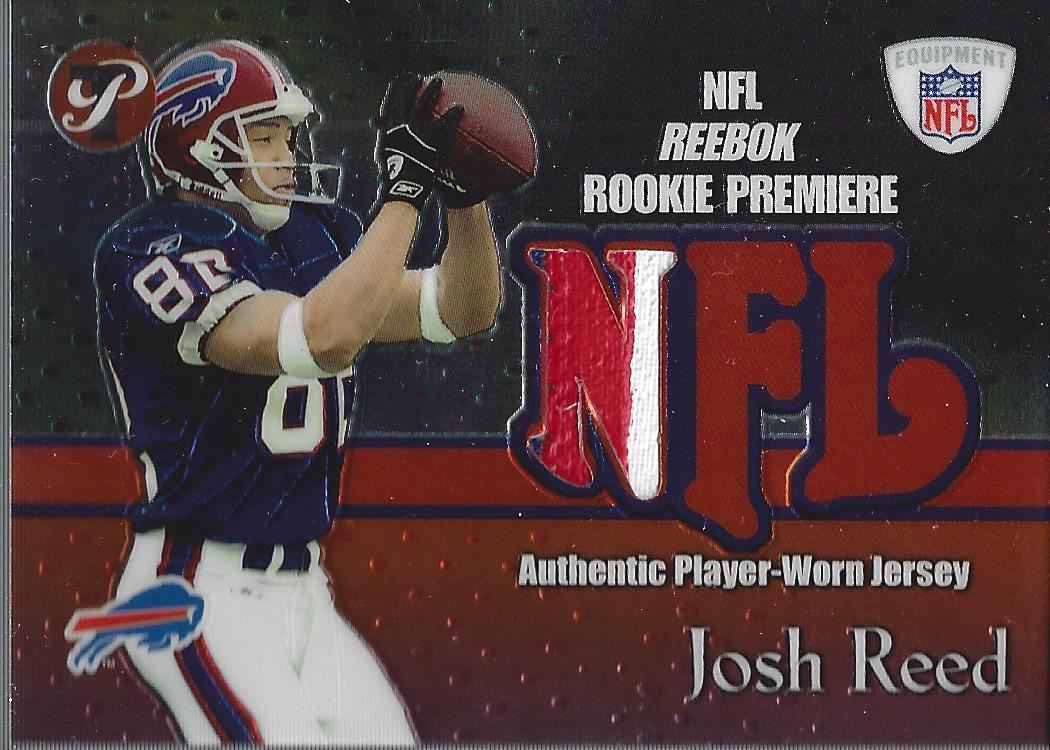 2002 Topps Pristine Rookie Premiere Jerseys #RPRJR Josh Reed K