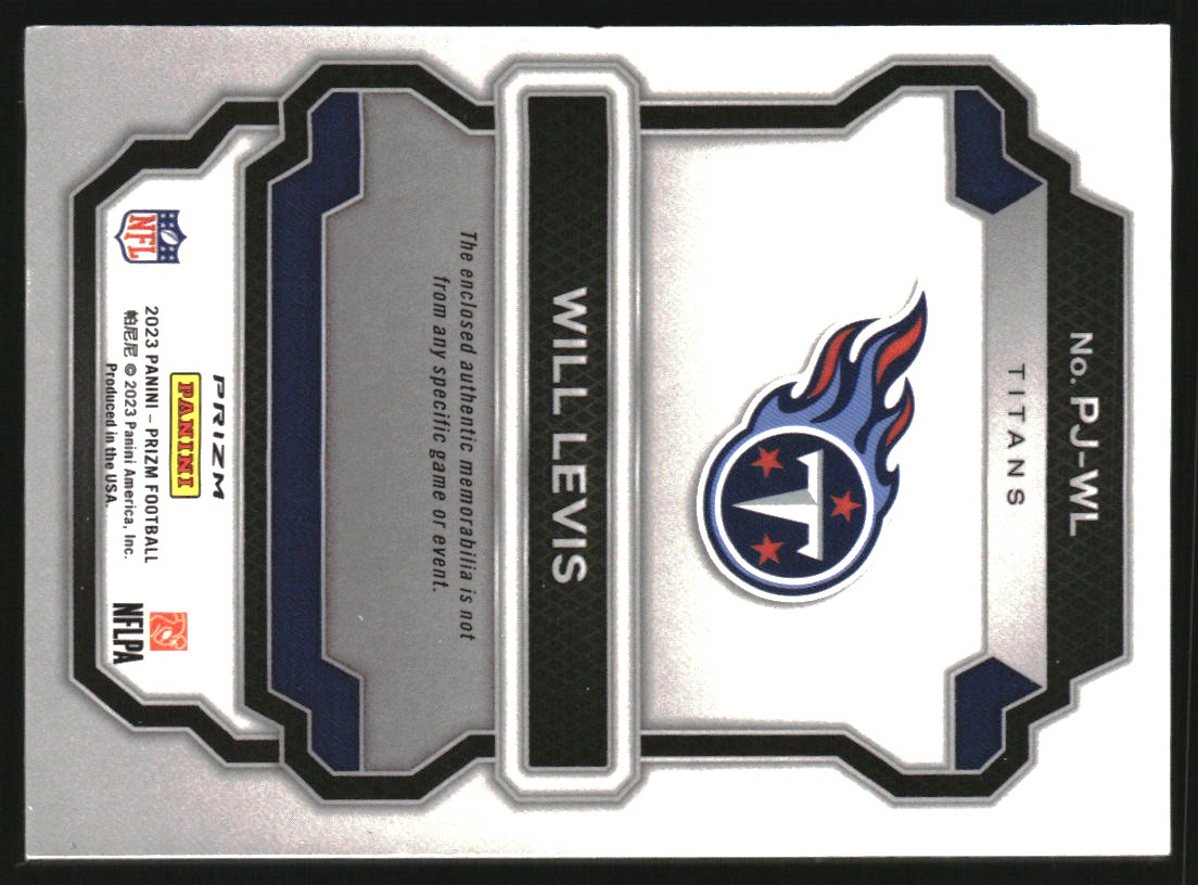 2023 Panini Prizm Premier Jerseys #4 Will Levis