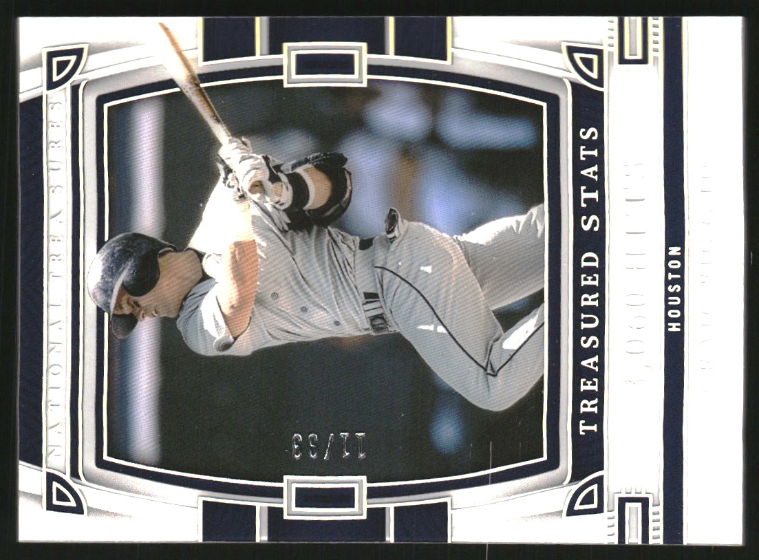 2023 Panini National Treasures Treasured Stats #43 Craig Biggio