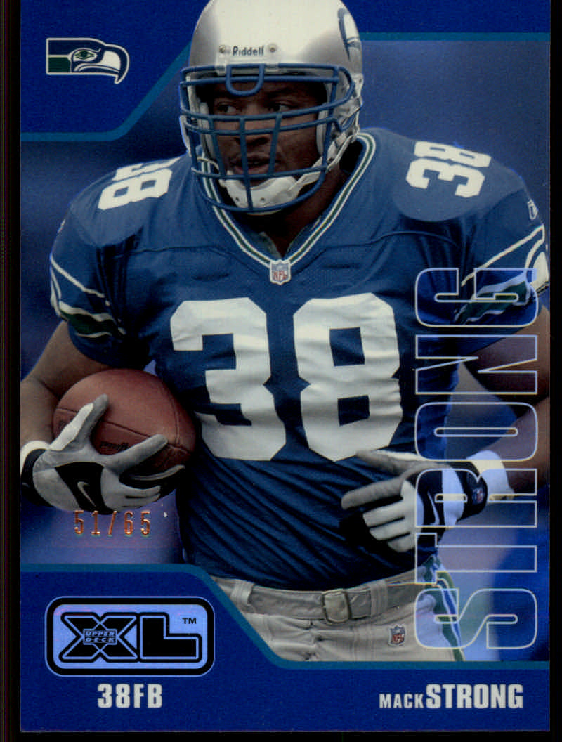 2002 XL (Upper Deck) Football "Main Set" Cards #301 to #596 - Picture 240 of 241