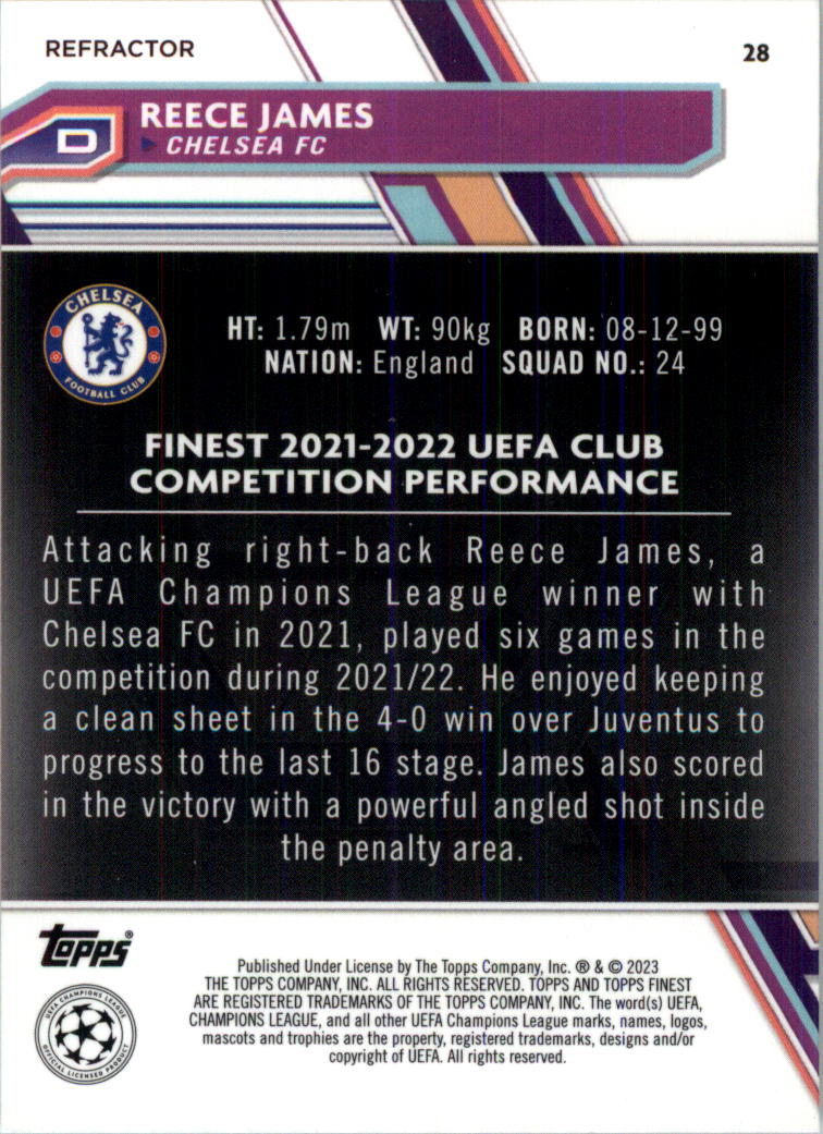 2022-23 Finest UEFA Club Competitions Soccer Card Pick (Inserts) - Picture 53 of 101