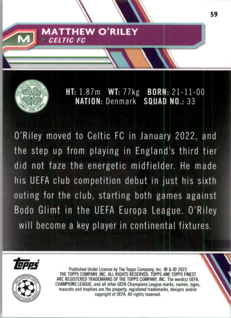 2022-23 Finest UEFA Club Competitions Soccer Card Pick (Inserts) - Picture 23 of 101