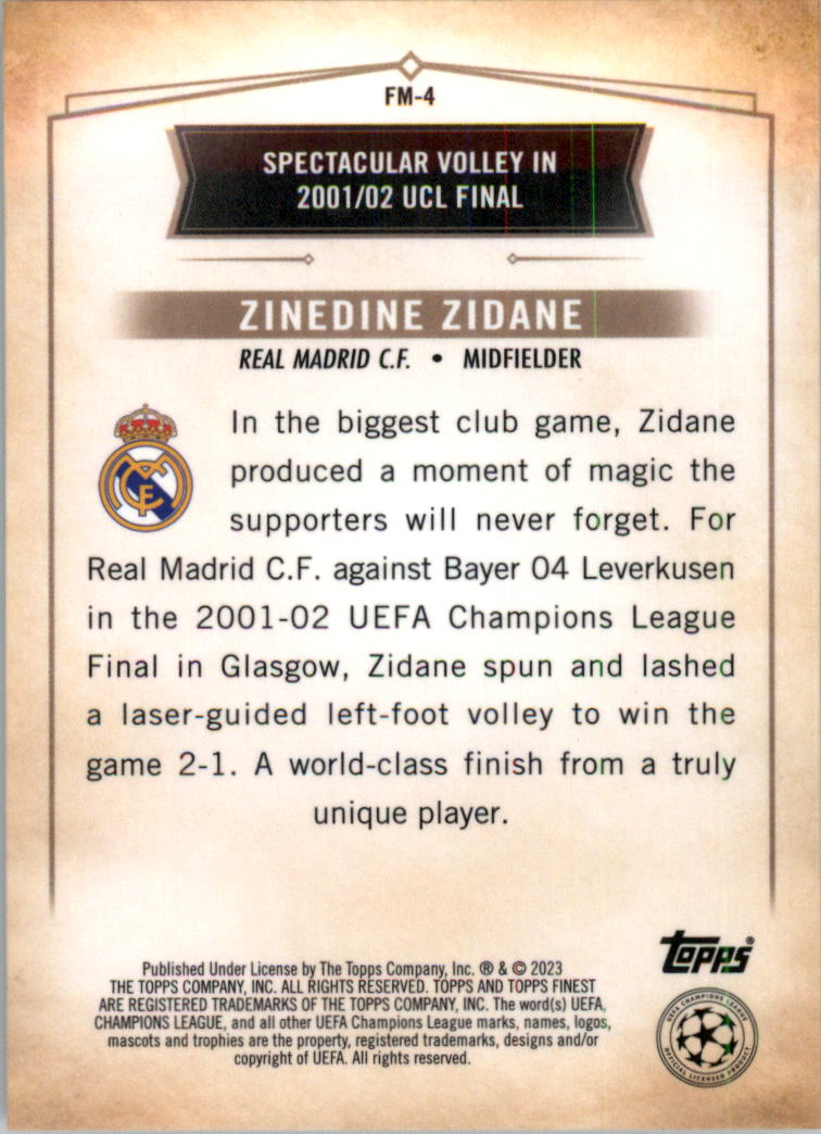 2022-23 Finest UEFA Club Competitions Soccer Card Pick (Inserts) - Picture 9 of 101