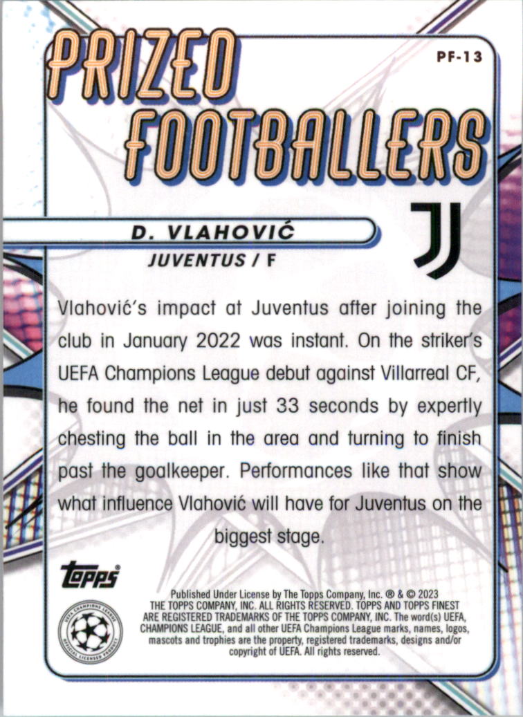 2022-23 Finest UEFA Club Competitions Soccer Card Pick (Inserts) - Picture 39 of 101