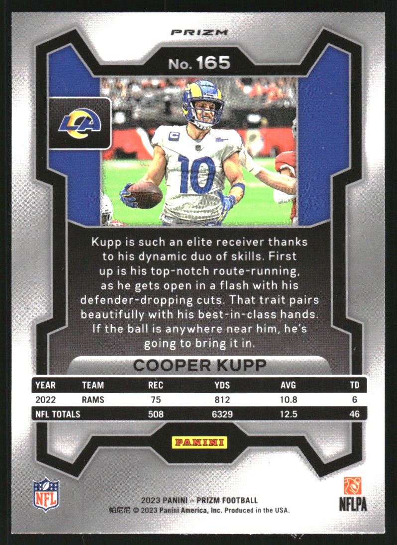 2023 Panini Prizm Prizms Silver #165 Cooper Kupp