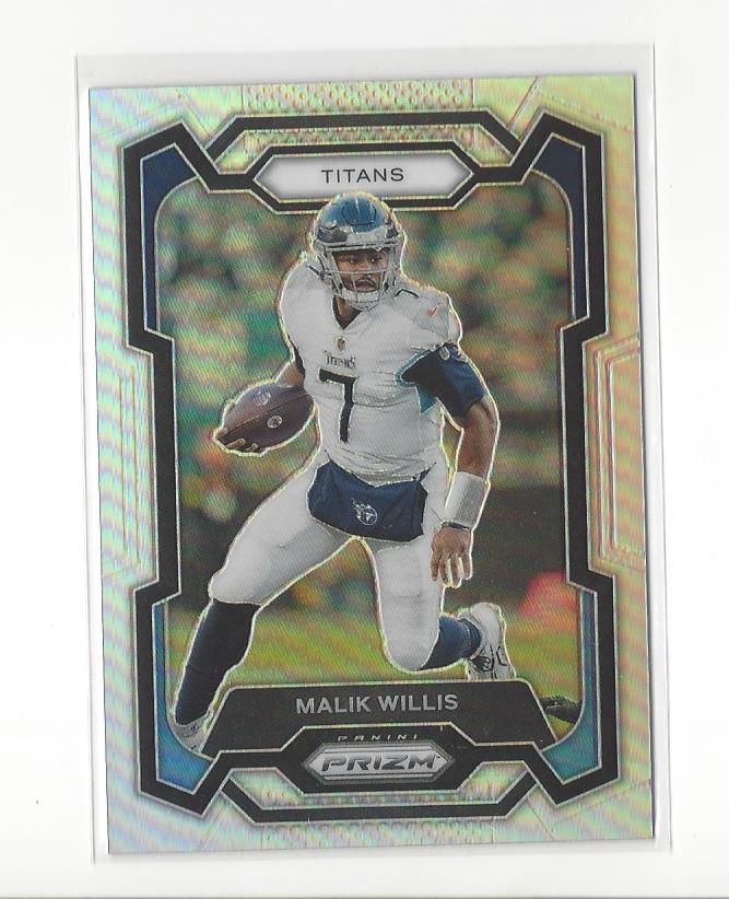 2023 Prizm Football Silver Prizms Singles - You Choose