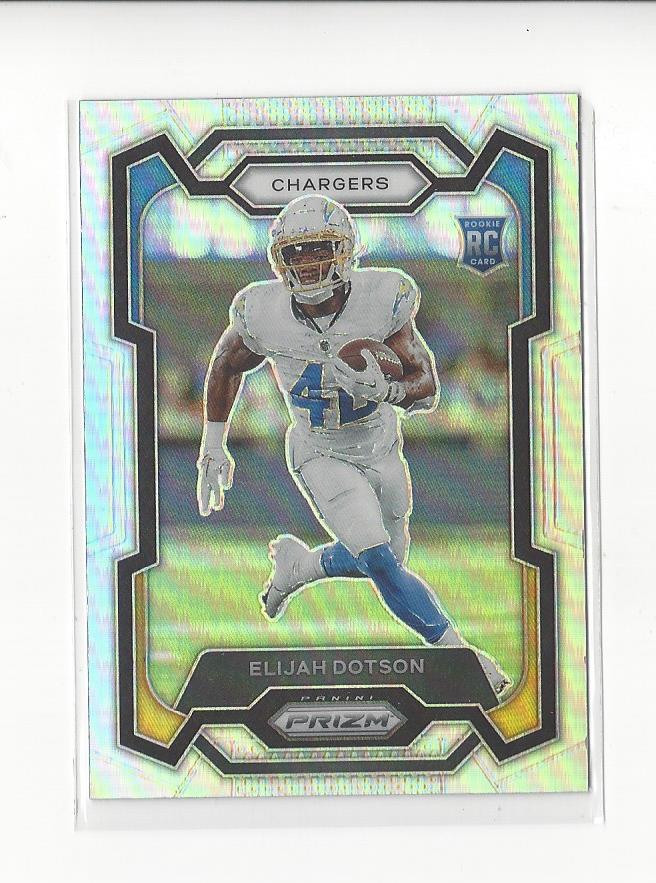 2023 Prizm Football Silver Prizms Singles - You Choose