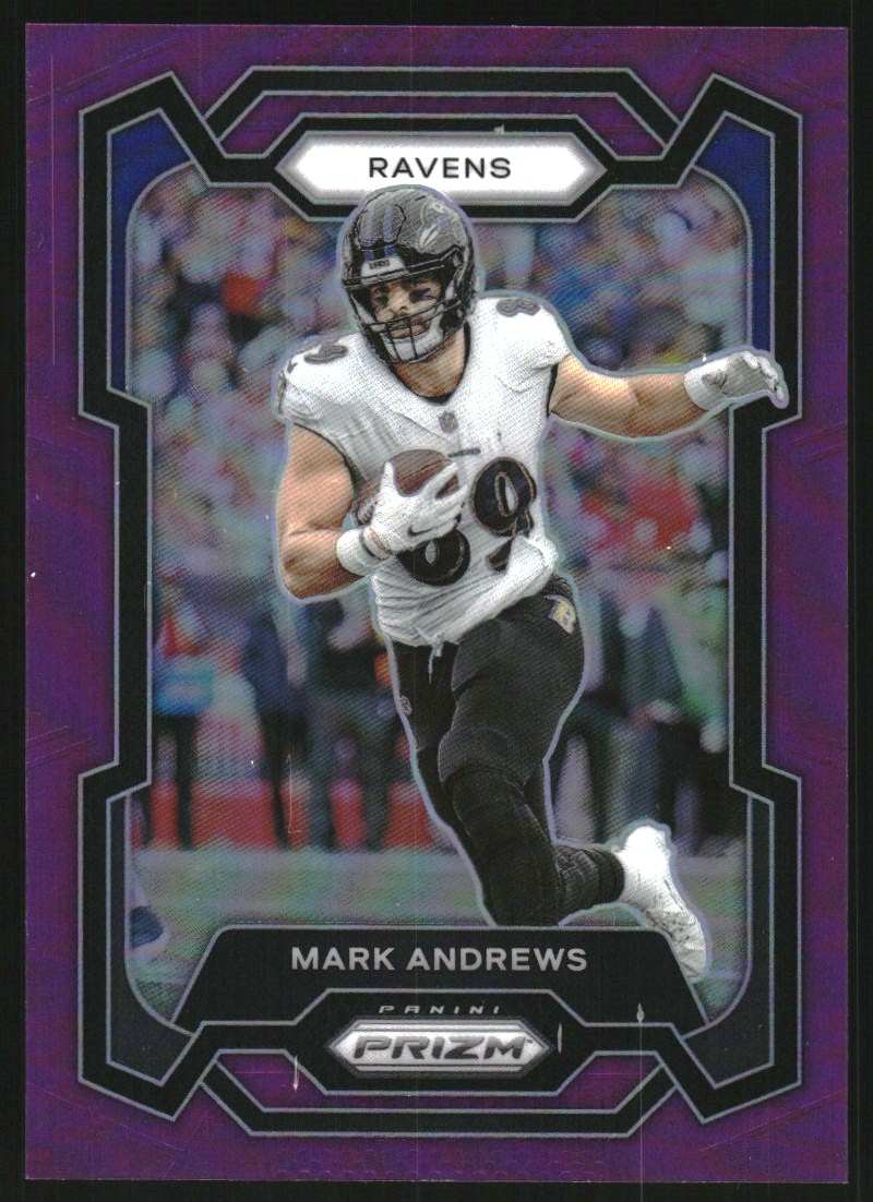 2023 Panini Prizm Prizms Purple #19 Mark Andrews