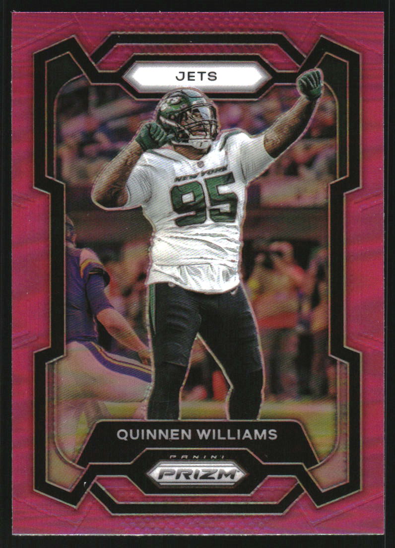 2023 Panini Prizm Prizms Pink #234 Quinnen Williams