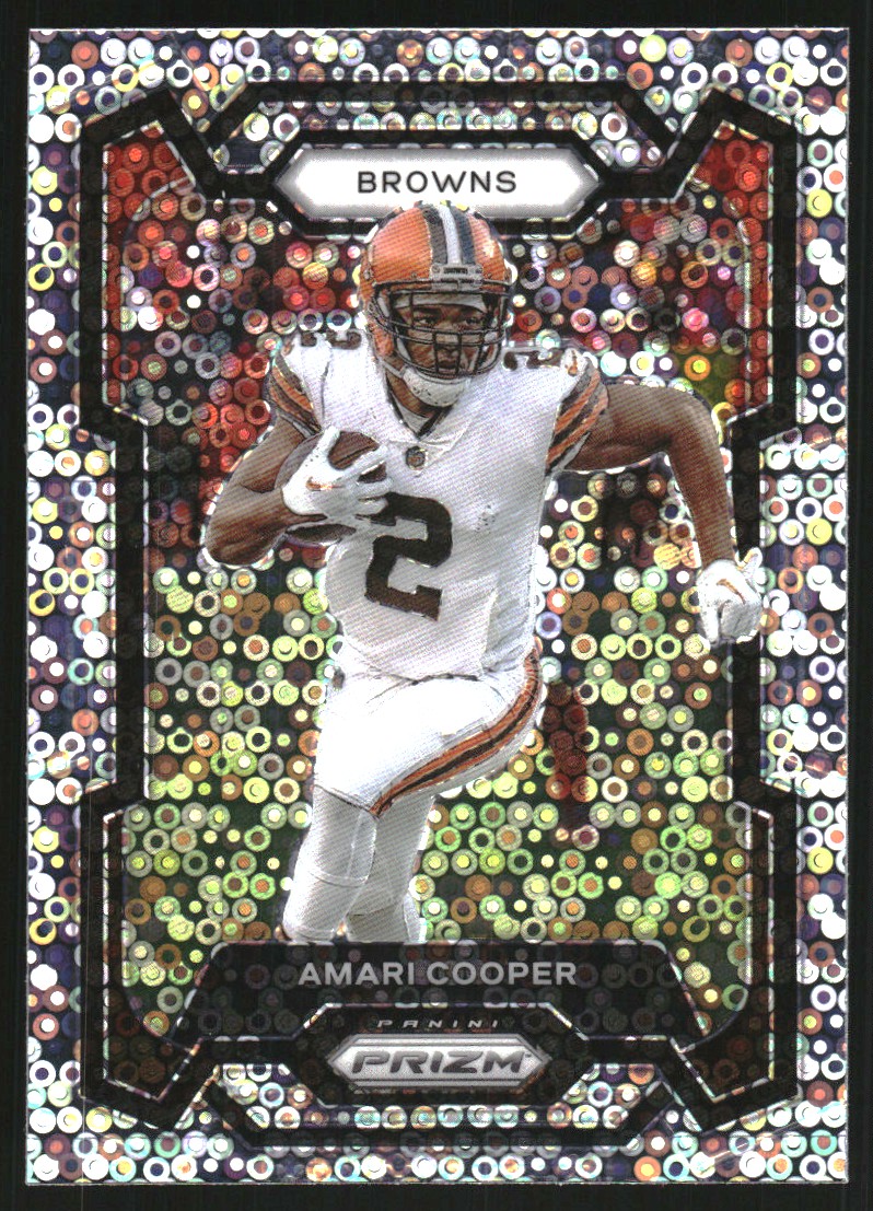 2023 Panini Prizm Prizms No Huddle #64 Amari Cooper